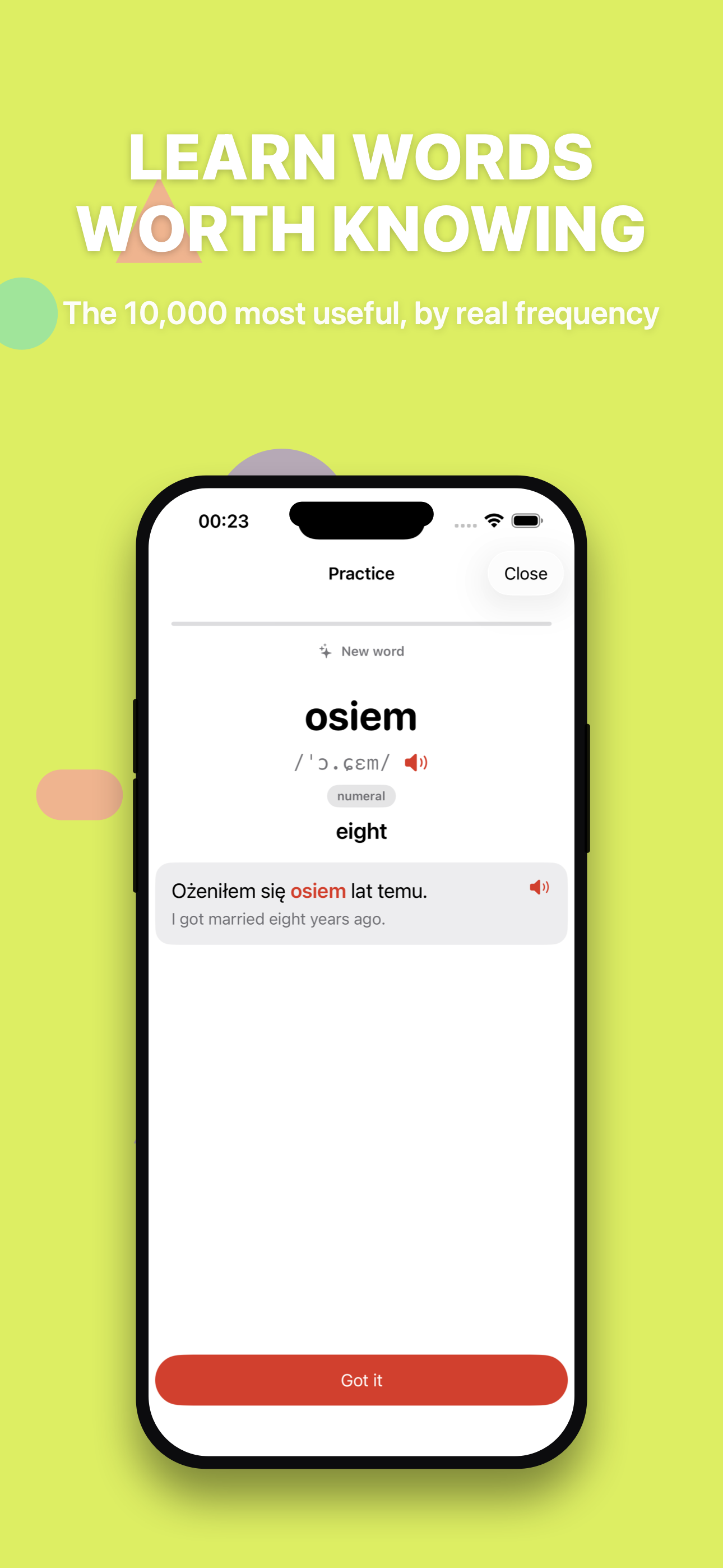 App screenshot