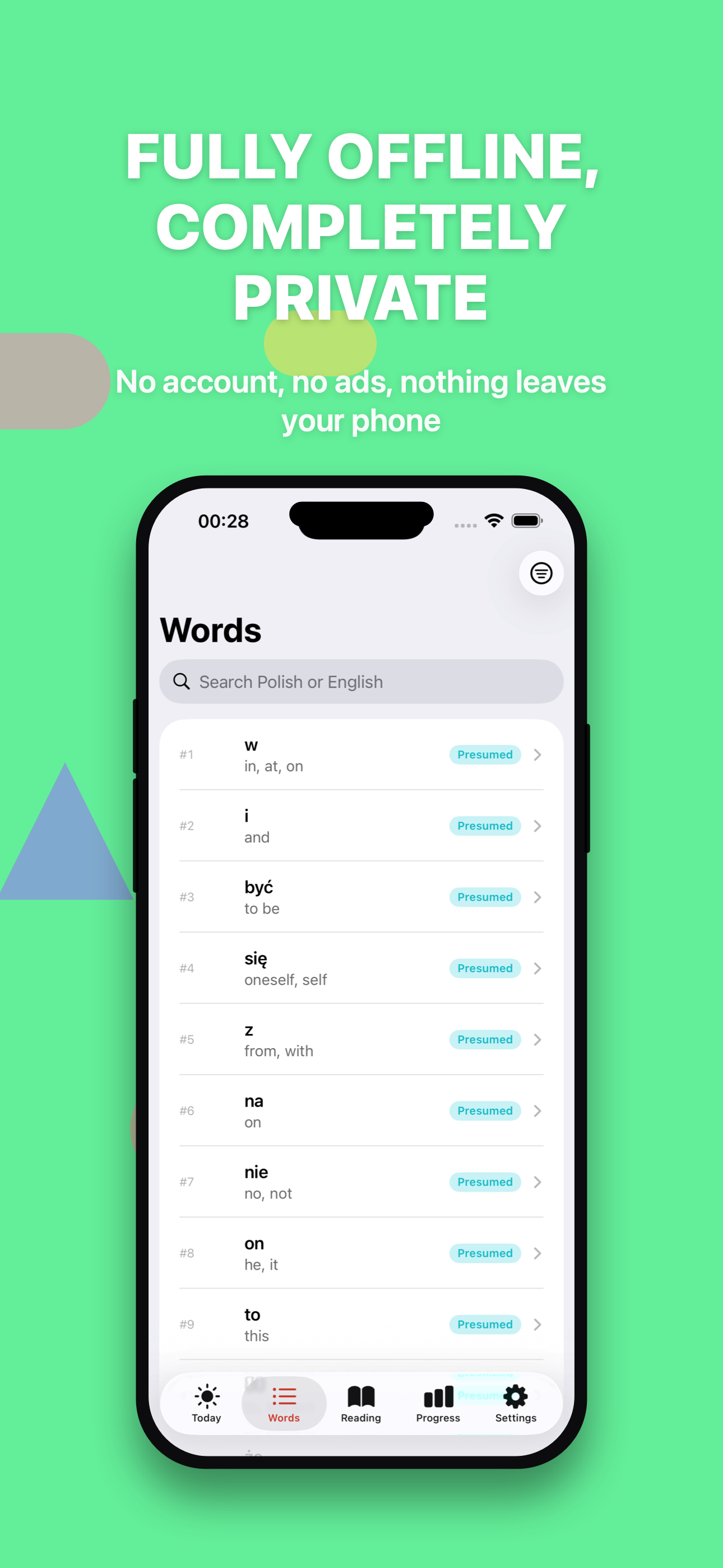 App screenshot